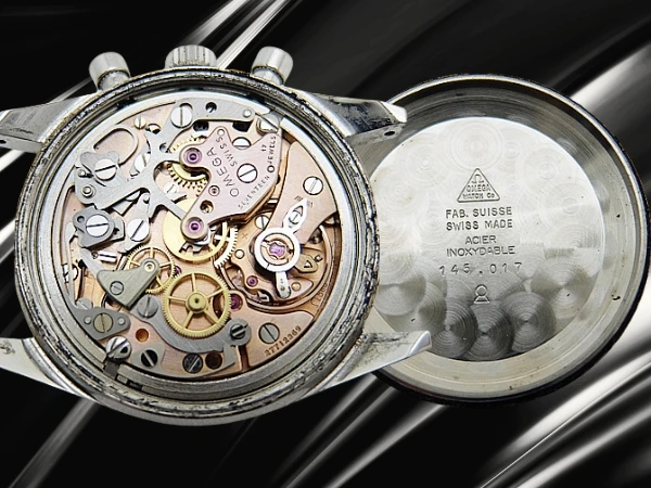 オメガ デビル クロノグラフ Ref.145.017 Cal.860 SS シルバーダイヤル Ω3連ブレス装着 手巻き OMEGA DE VILL CHRONOGRAPH [代行おまかせコース]