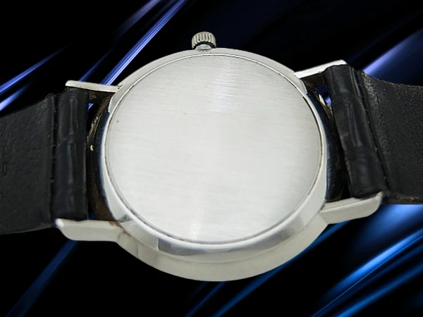 オメガ デビル Ref.ST161.024 Cal.711 SS シルバーダイヤル リザードベルト+Ωはしご尾錠装着 オートマチック OMEGA DE VILL [代行おまかせコース]