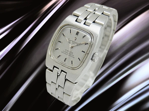 オメガ コンステレーション クロノメーター SS TVスクリーン型 グレーダイヤル ブレス装着 オートマチック レディースモデル OMEGA Constellation CHRONOMETER [代行おまかせコース]