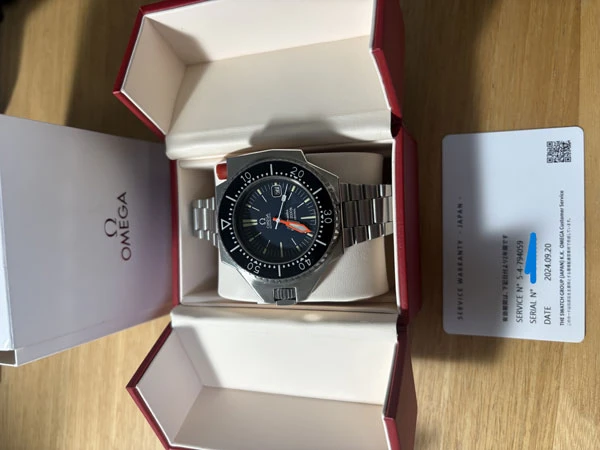 オメガ OMEGA シーマスター600 プロプロフ オメガカスタマーセンター・オーバーホール済み
