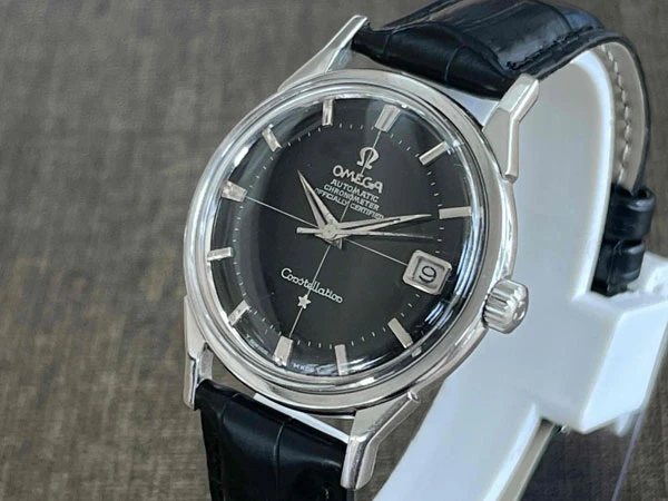 オメガ OMEGA コンステレーション 12角 クロスライン ブラック文字盤 Cal.561 クロノメーター