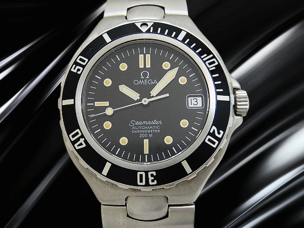 オメガ シーマスター クロノメーター Ref.368.1062 通称プレボンド SS ブラックダイヤル ブレス装着 オートマチック OMEGA Seamaster PRE BOND [代行おまかせコース]