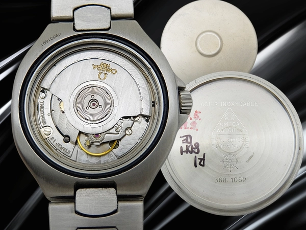 オメガ シーマスター クロノメーター Ref.368.1062 通称プレボンド SS ブラックダイヤル ブレス装着 オートマチック OMEGA Seamaster PRE BOND [代行おまかせコース]