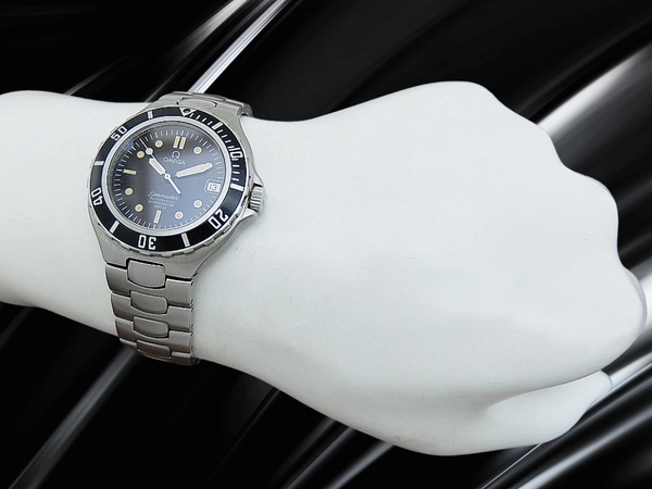 オメガ シーマスター クロノメーター Ref.368.1062 通称プレボンド SS ブラックダイヤル ブレス装着 オートマチック OMEGA Seamaster PRE BOND [代行おまかせコース]