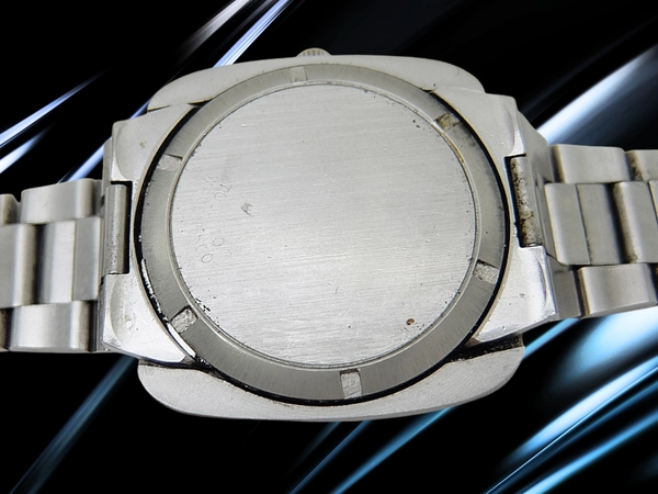 オメガ ジュネーブ ダイナミック SS 特殊ワンピース 希少クッションケース ブルーダイヤル 3連ブレス装着 オートマチック OMEGA Geneve Dynamic [代行おまかせコース]