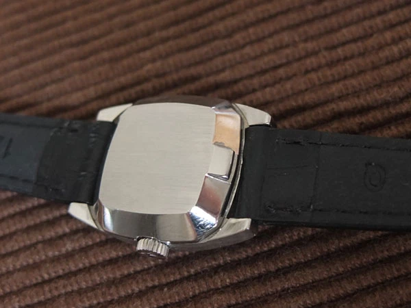 オメガ デビル レディース SS トノー シルバーダイヤル オートマチック OMEGA DE VILLE 美品