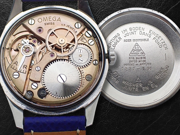 オメガ シーマスター Ref.2892-1SC Cal.284 SS エイジングダイヤル 社外レザー+Ω尾錠装着 手巻き OMEGA Seamaster 30mm [代行おまかせコース]