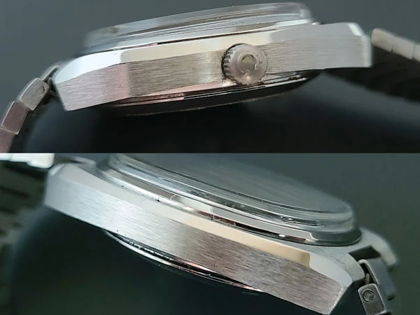 オメガ OMEGA シーマスター カラーダイヤル グレーグラデーション TVスクリーン オートマチック