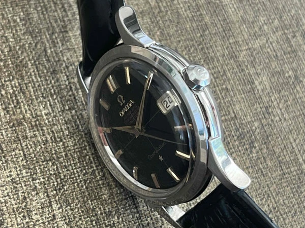 オメガ OMEGA コンステレーション ブラックミラー文字盤 クロノメーター Cal.504 10角リューズ