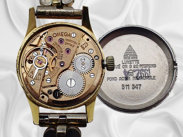オメガ マイスター デビル Ref.511.347 Cal.620 GF/SS ラウンド アンティークブレス装着 手巻き OMEGA MEISTER  De Ville [代行おまかせコース]