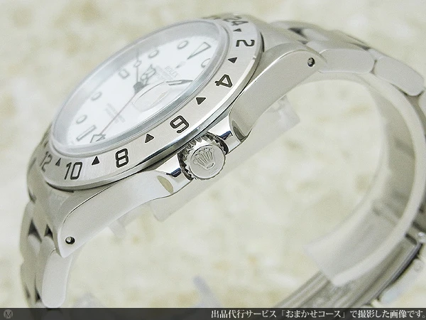 ロレックス ROLEX エクスプローラー2 Ref.16570 清楚な白文字盤 デイト