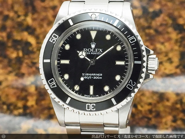 ロレックス ROLEX サブマリーナ ノンデイト Ref.5513 フチありインデックス オートマチック 取説・日ロレOH見積書・BOX・レッドタグ等付属