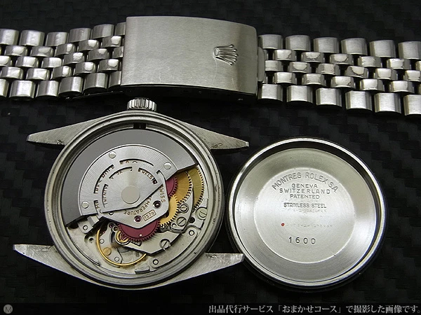 ロレックス ROLEX オイスターパーペチュアル デイトジャスト Ref.1601 精悍なブラックダイヤル 名機1570搭載 ジュビリーブレス仕様 オートマチック 国際サービス保証書付属