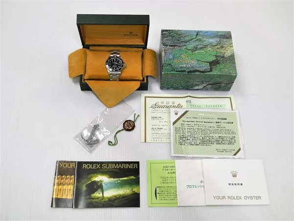 ロレックス SUBMARINER DATE サブマリーナ Ref.16610 P番 保証書等付属品完備 ROLEX