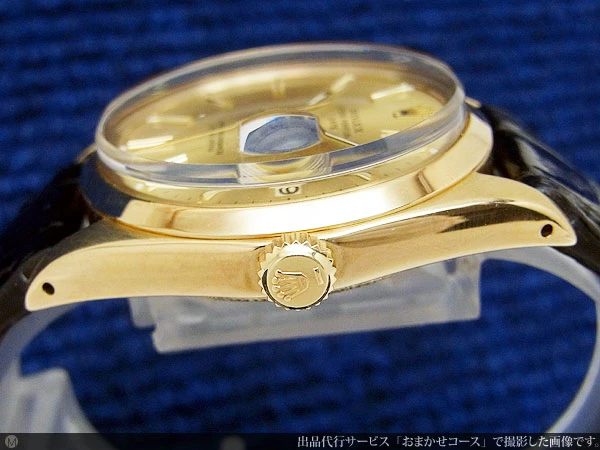 R-4756| ロレックス オイスターパーペチュアル デイト Ref.1500 14KYG 金無垢 オート