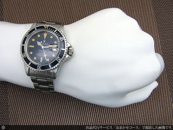 ロレックス サブマリーナ Ref.1680 赤サブ SS 巻き込みブレス Ref.9315-FF380 オートマチック ROLEX OYSTER PERPETUAL DATE SUBMARINER [代行おまかせコース]