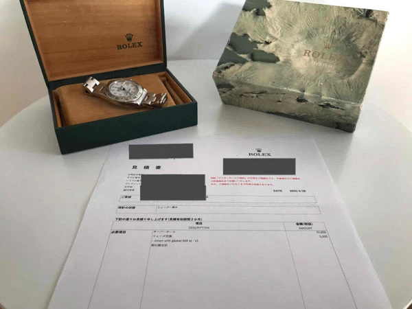 エクスプローラーII ROLEX 16570 T番 オールトリチウム文字盤 横穴モデル 日本ロレックスOH見積書付属