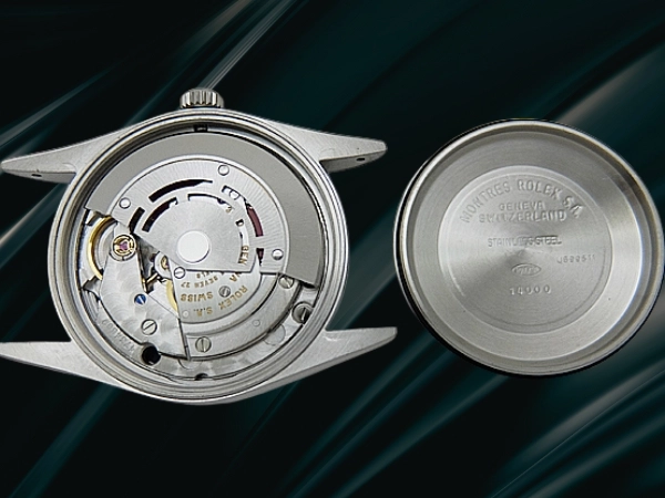 ロレックス エアキング Ref.14000 27石 Cal.3000 SS ブラックダイヤル 3連ハードブレスレット オートマチック 2025年OH済 BOX・ギャラ・日本ロレックス修理明細付属 ROLEX OYSTER PERPETUAL Air-King [代行おまかせコース]
