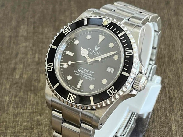 ロレックス ROLEX シードゥエラー 16600 N番 オールトリチウム文字盤 日本ロレックスOH見積書付属