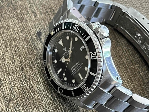 ロレックス ROLEX シードゥエラー 16600 N番 オールトリチウム文字盤 日本ロレックスOH見積書付属