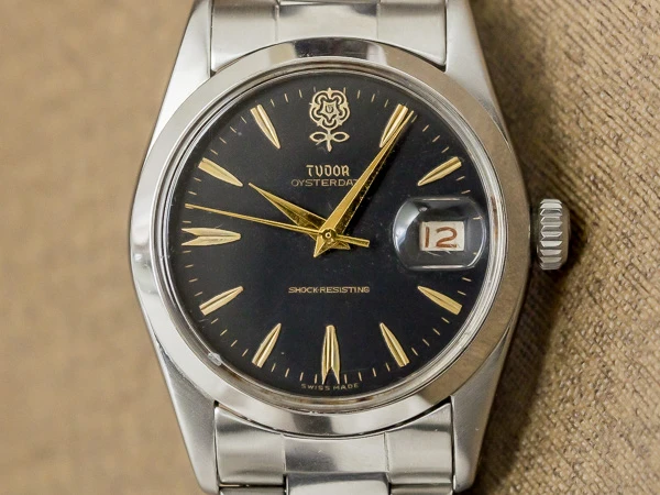 チュードル デカバラ ビッグケース ブラックダイヤル 赤黒デイト ヴィンテージ 手巻き メンズ チューダー TUDOR [ 代行おまかせコース ]