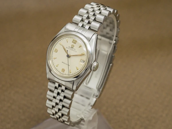 ロレックス オイスターデイト Ref.6066 アイボリーダイヤル サークルライン ボーイズサイズ ヴィンテージ ROLEX [ 代行おまかせコース ]