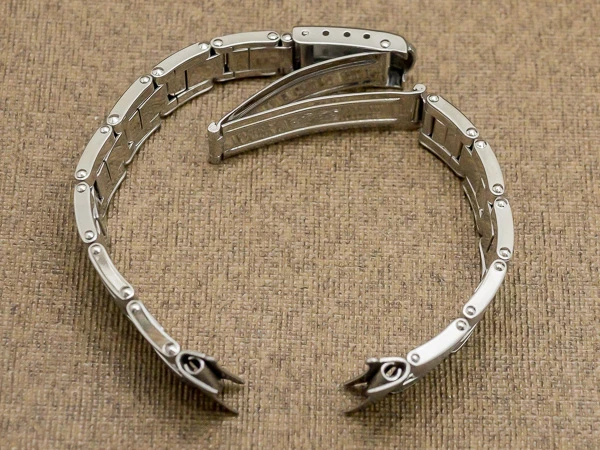 ロレックス レディース 3連 リベットブレス Ref.7204 12コマ 飛び出し王冠バックル 13mm仕様 ROLEX [ 代行おまかせコース ]