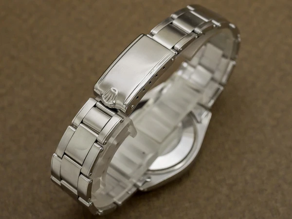 ロレックス オイスターパーペチュアル エアキング Ref.5500 スーパープレシジョン メンズ 3連リベットブレス仕様 BOX付き ROLEX Oyster Perpetual Air-King [ 代行おまかせコース]