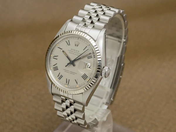 ロレックス デイトジャスト Ref.16014 バックリー グレーダイヤル ジュビリーブレス仕様 ROLEX BUCKLEY DATEJUST [代行おまかせコース]