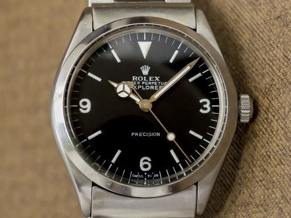 ロレックス エクスプローラー ボーイズ カスタム Ref.5500 オートマチック メンズモデル 社外ブレス仕様 ROLEX [ 代行おまかせコース ]