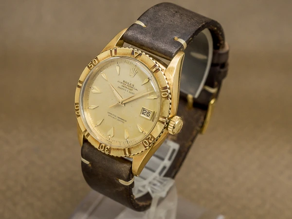 ロレックス オイスター パーペチュアル デイトジャスト サンダーバード Ref.6609 18KYG SERPICO Y LAINO Wネーム ヴィンテージ ROLEX [ 代行おまかせコース ]