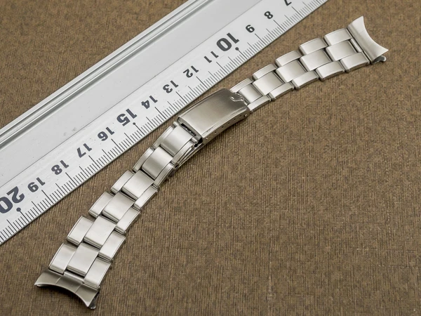 ロレックス 3連 リベットブレス Ref.7205 11コマ 飛び出し王冠バックル 19mm仕様 ROLEX [代行おまかせコース]