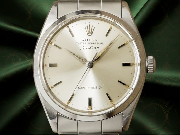 ロレックス オイスターパーペチュアル エアキング Ref.5500 SUPER PRECISION 3連リベットブレス仕様 ROLEX Oyster Perpetual Air-King [代行おまかせコース]