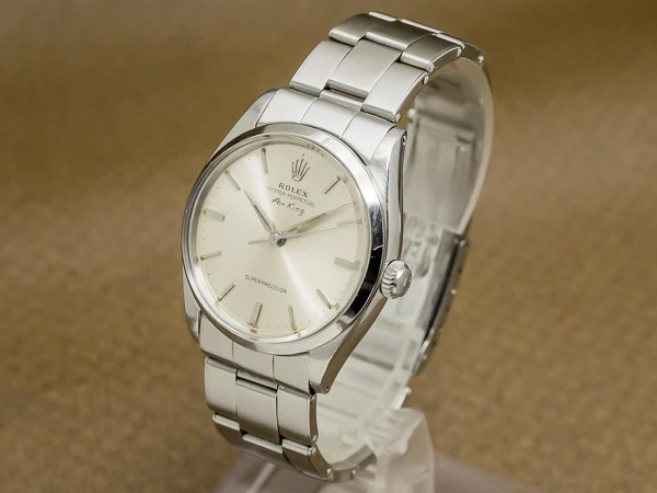 ロレックス オイスターパーペチュアル エアキング Ref.5500 SUPER PRECISION 3連リベットブレス仕様 ROLEX Oyster Perpetual Air-King [代行おまかせコース]