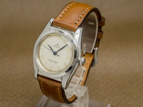 ロレックス バブルバック Ref.2940 全数字 ツートーンダイヤル 1940年代 ROLEX OYSTER PERPETUAL Bubble Back [ 代行おまかせコース ]