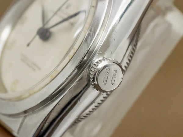 ロレックス バブルバック Ref.2940 全数字 ツートーンダイヤル 1940年代 ROLEX OYSTER PERPETUAL Bubble Back [ 代行おまかせコース ]