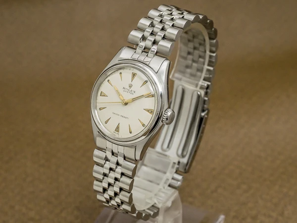 ロレックス オイスター Ref.4444 ゴールド 埋め込みインデックス スーパーオイスターリューズ ボーイズ ROLEX [ 代行おまかせコース ]