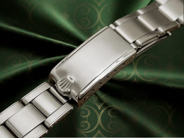 ロレックス 3連 リベットブレス Ref.7205 13コマ 飛び出し王冠バックル 19mm仕様 ROLEX [代行おまかせコース]