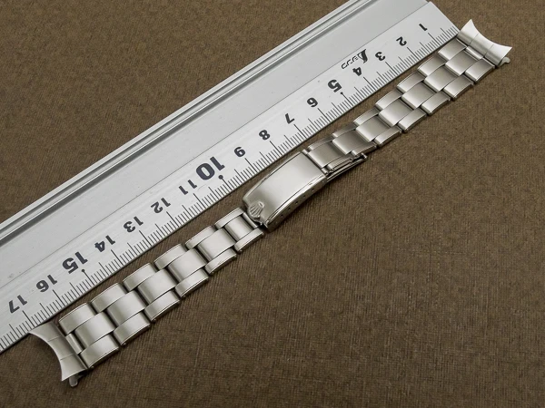 ロレックス 3連 リベットブレス Ref.7205 13コマ 飛び出し王冠バックル 19mm仕様 ROLEX [代行おまかせコース]