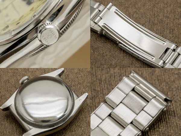 ロレックス バブルバック Ref.3372 エンジンターンドベゼル 飛びアラビア ツートーン 24Hダイヤル メンズ ヴィンテージ ROLEX [ 代行おまかせコース ]