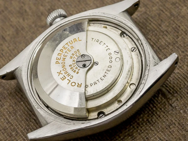 ロレックス バブルバック Ref.3134 ブラックダイヤル ゴールドレター 社外ジュビリーブレス仕様 ROLEX Bubble-Back [ 代行おまかせコース ]