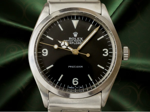 ロレックス エクスプローラー ボーイズ カスタム Ref.5500 オートマチック ヴィンテージ メンズモデル 社外ブレス仕様 ROLEX [ 代行おまかせコース ]
