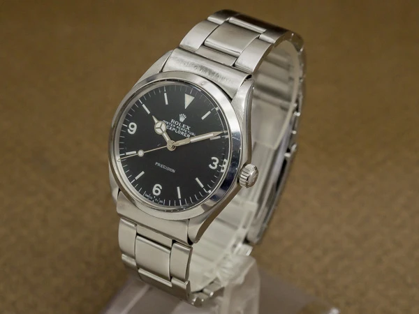 ロレックス エクスプローラー ボーイズ カスタム Ref.5500 オートマチック ヴィンテージ メンズモデル 社外ブレス仕様 ROLEX [ 代行おまかせコース ]