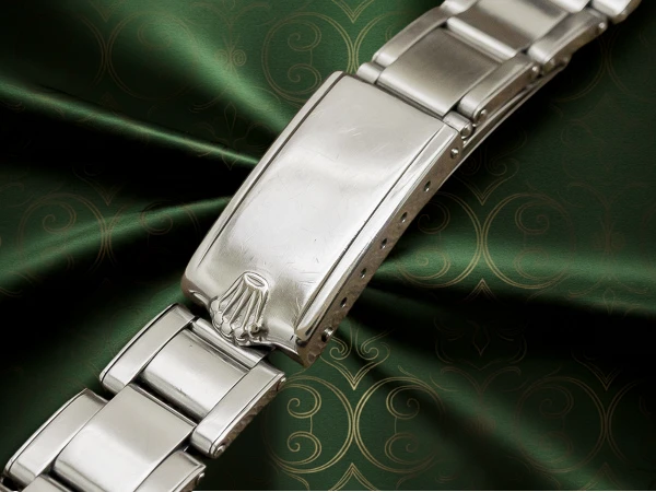 ロレックス 3連 リベットブレス Ref.7205 12コマ 飛び出し王冠バックル 19mm仕様 ROLEX [代行おまかせコース]