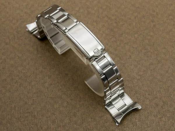 ロレックス 3連 リベットブレス Ref.7205 12コマ 飛び出し王冠バックル 19mm仕様 ROLEX [代行おまかせコース]