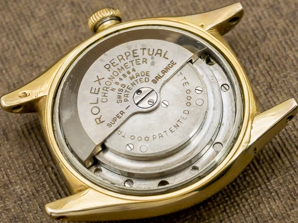 ロレックス バブルバック Ref.3131 14KYG マジェスティック ダイヤル ドーム風防 本体重量40g GF尾錠 ヴィンテージ ROLEX Bubble-Back [ 代行おまかせコース ]
