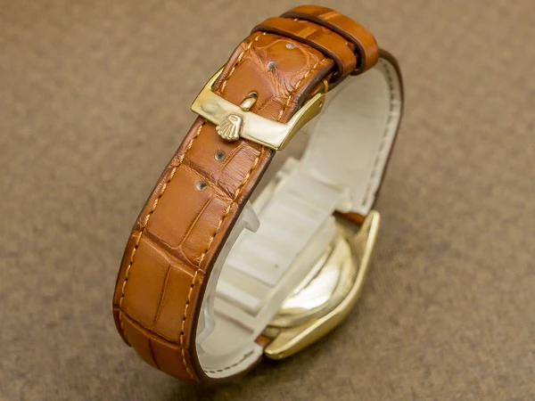 ロレックス バブルバック Ref.5015 10KYG 飛びアラビア エンジンターンドベゼル 本体重量36g GF尾錠 ROLEX Bubble-Back [ 代行おまかせコース ]