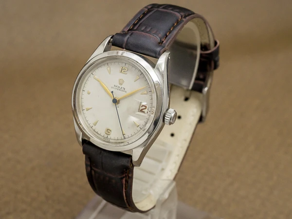 ロレックス オイスターデイト Ref.6294 アイボリーダイヤル 赤デイト サークルライン ヴィンテージ ROLEX [ 代行おまかせコース ]