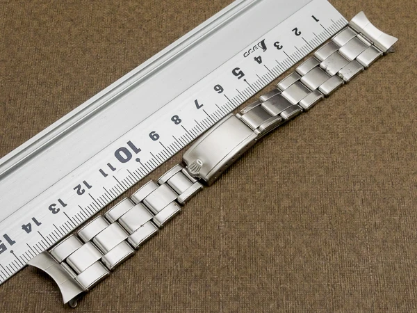 ロレックス 3連 リベットブレス Ref.7205 11コマ 飛び出し王冠バックル 19mm仕様 ROLEX [代行おまかせコース]