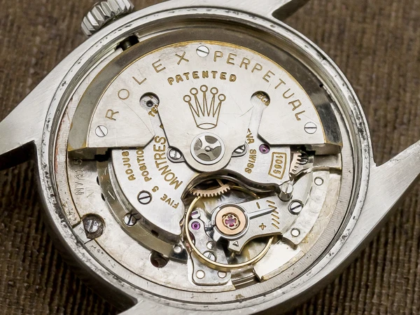 ロレックス オイスターパーペチュアル デイトジャスト Ref.6605 アイボリーダイヤル 赤黒デイト ヴィンテージ ROLEX [ 代行おまかせコース ]